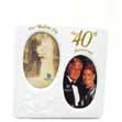 40th Wedding Anniversary Photo Frame