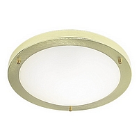 Unbranded 440 30BB - Brushed Brass Flush Light