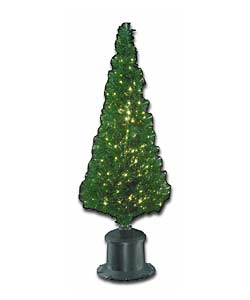 4ft Slimline Outdoor Fibre Optic Tree