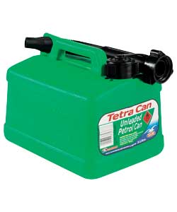 Unbranded 5 Litre Plastic Fuel Can - Petrol