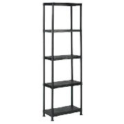 Unbranded 5 Tier Plastic Shelf