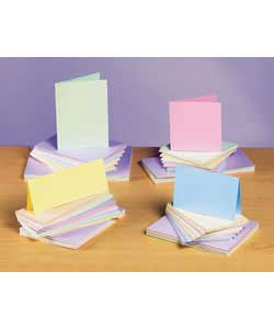 50 Pastel Greeting Cards