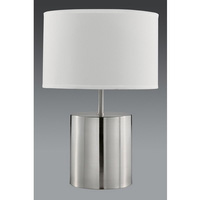 Unbranded 5053SS - Satin Chrome Table Lamp Pair