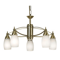 Unbranded 5125 5AB - 5 Light Antique Brass Hanging Light