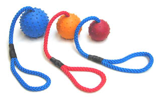 6.5cm (2.5") Ball on Rope