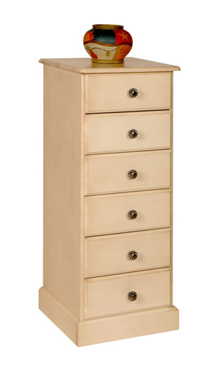 6 Drawer Wellington Chest - Jasmine