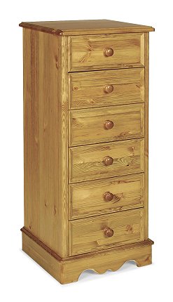 6 Drawer Wellington Chest - Sherwood