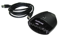 6 Port FireWire Repeater Hub