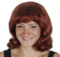 60s style Flick Wig Auburn