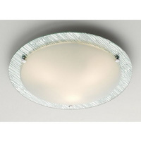 Unbranded 6542 42 - Large Glass Flush Light