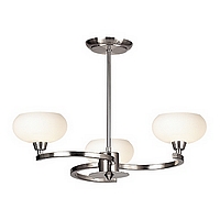 Unbranded 662 3SC - 3 Light Satin Chrome Ceiling Light