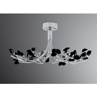 Unbranded 81510 10BK - Black and Chrome Ceiling Light