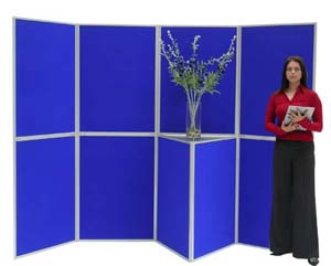 9 panel display board A