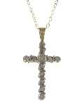 Fabulous 9ct yellow gold dazzling diamond set cross pendant Features Metal Type: 9ct Yellow Gold