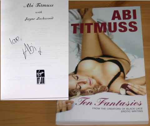 ABI TITMUSS SIGNED TEN FANTASIES BOOK