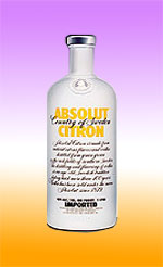 ABSOLUT Citron 5cl Miniature