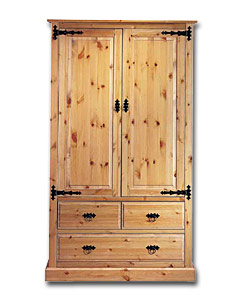 Acapulco 2 Door- 3 Drawer Wardrobe