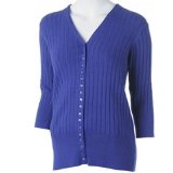 Adidas Cardigan Ladies Indigo M