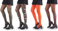 Adult Halloween Tights (Bat Design)