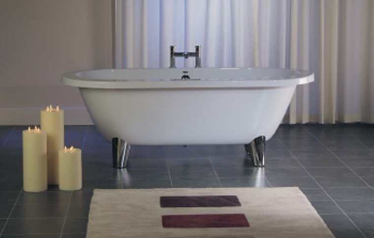 Unbranded Aerial Roll Top Bath