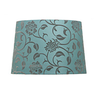 Unbranded AI229 TE - Silk Teal Lamp Shade