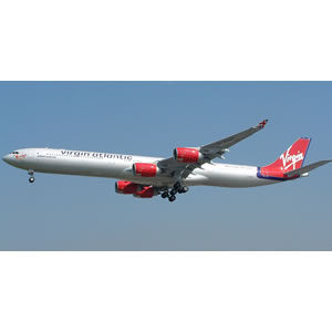 Unbranded Airbus 340-600 Virgin 1:42