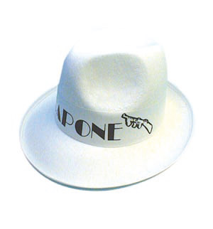 Al Capone White Felt