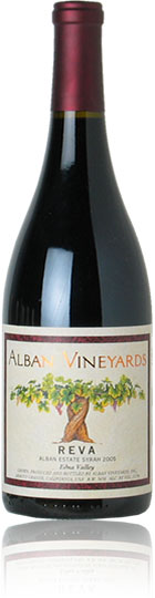 `The intense, inky/ruby/purple-tinged 2005 Syrah Reva Vineyard boasts gorgeous notes of graphite, sm