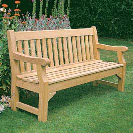 Unbranded Alexander Rose Royal Albizzia Park Bench