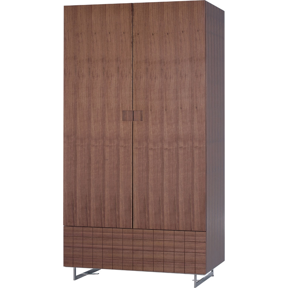 Unbranded Alfa Walnut Wardrobe