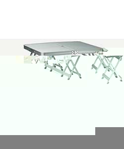 Unbranded Aluminium Folding Picnic Table