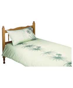 Alyssa Single Duvet Cover Set - Green