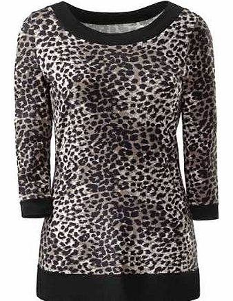 Unbranded Ambria Leopard Print Top