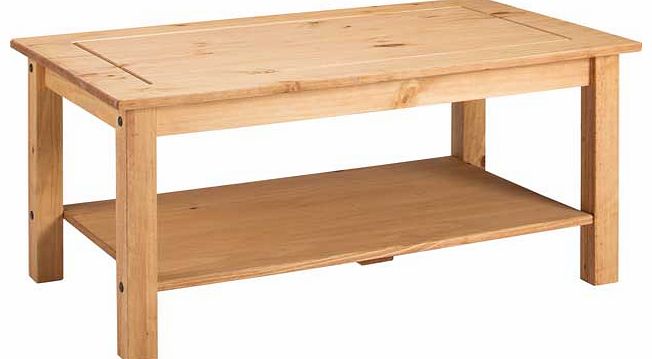 Unbranded Amersham Coffee Table - Light Solid Pine