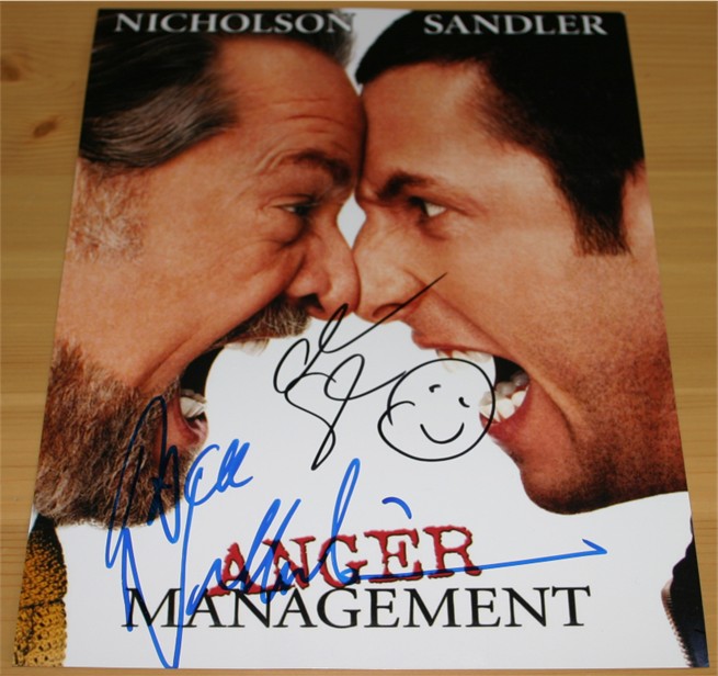 ANGER MANAGEMENT 10 x 8 INCH COLOUR PHOTO -