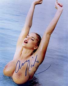 Anna Nicole Smith autograph