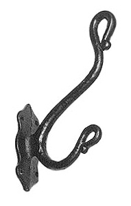 Antique Hat and Coat Hook 152mm 745