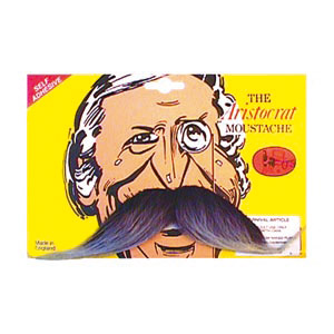 Unbranded Aristocrat moustache, grey