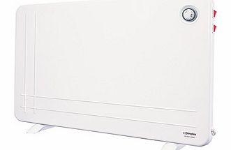 This smart panel heater is an economical way to provide background heat and keep the chill off. Using a super-slim aluminium heating element for improved heat dissipation, it costs very little to run, so its ideal for continuous use as background or 