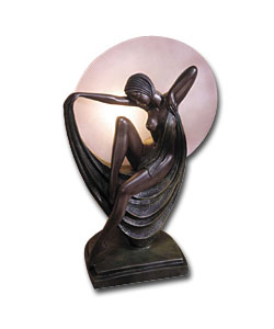 Art Deco Lady Lamp