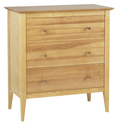 ASH 3 DRAWER CHEST CORNDELL METROPOLITAN