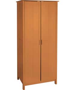 Unbranded Aspen 2 Door Wardrobe - Pine