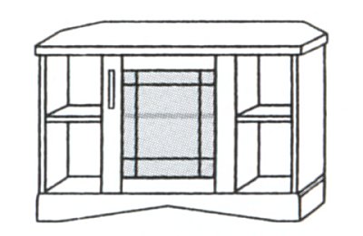 Aspen Corner TV Cabinet