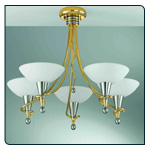 Asti 5 light Semi Flush