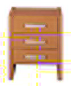 Auckland Beech Effect 3 Drawer Chest