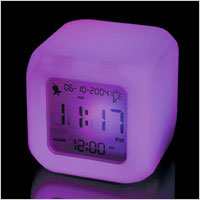 Unbranded Aurora Colour Changing Clock (Nightlight)