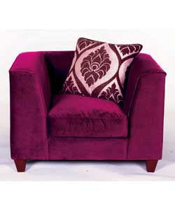 The Ava range is a stylish and modern design covered in luxurious velvet look fabric of 96 polyester