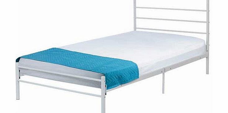 Unbranded Avalon Single Bed Frame - White