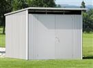 Unbranded Avantgarde Extra Large Shed: Avantgarde Pent shed 260cmW x 300cmD (ro - Dark Grey