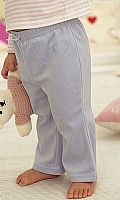 Babies Pack of 3 Velour Bootleg Trousers
